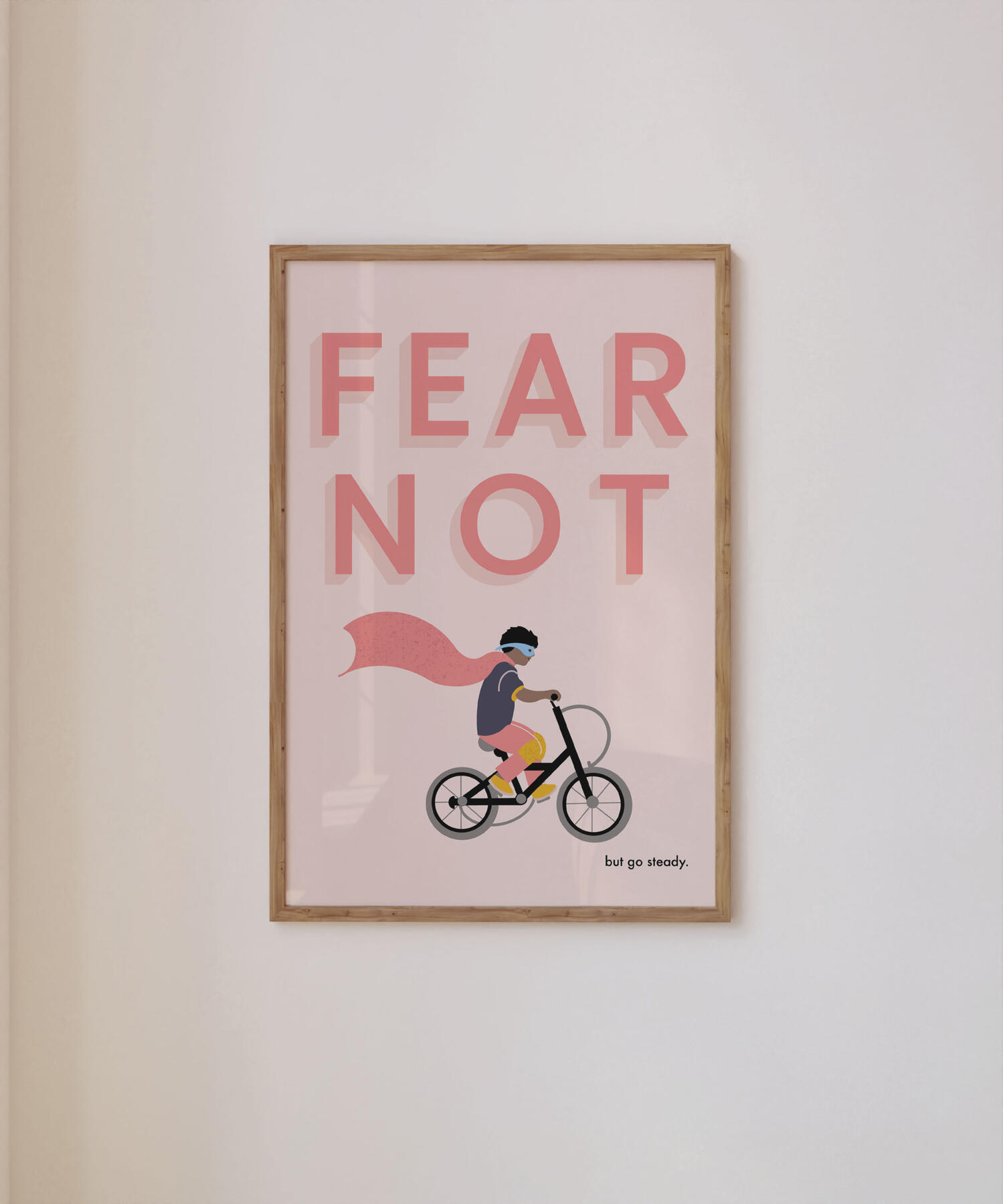Girls bedroom poster girls motivational print childrens affirmations baby girl gift nursery