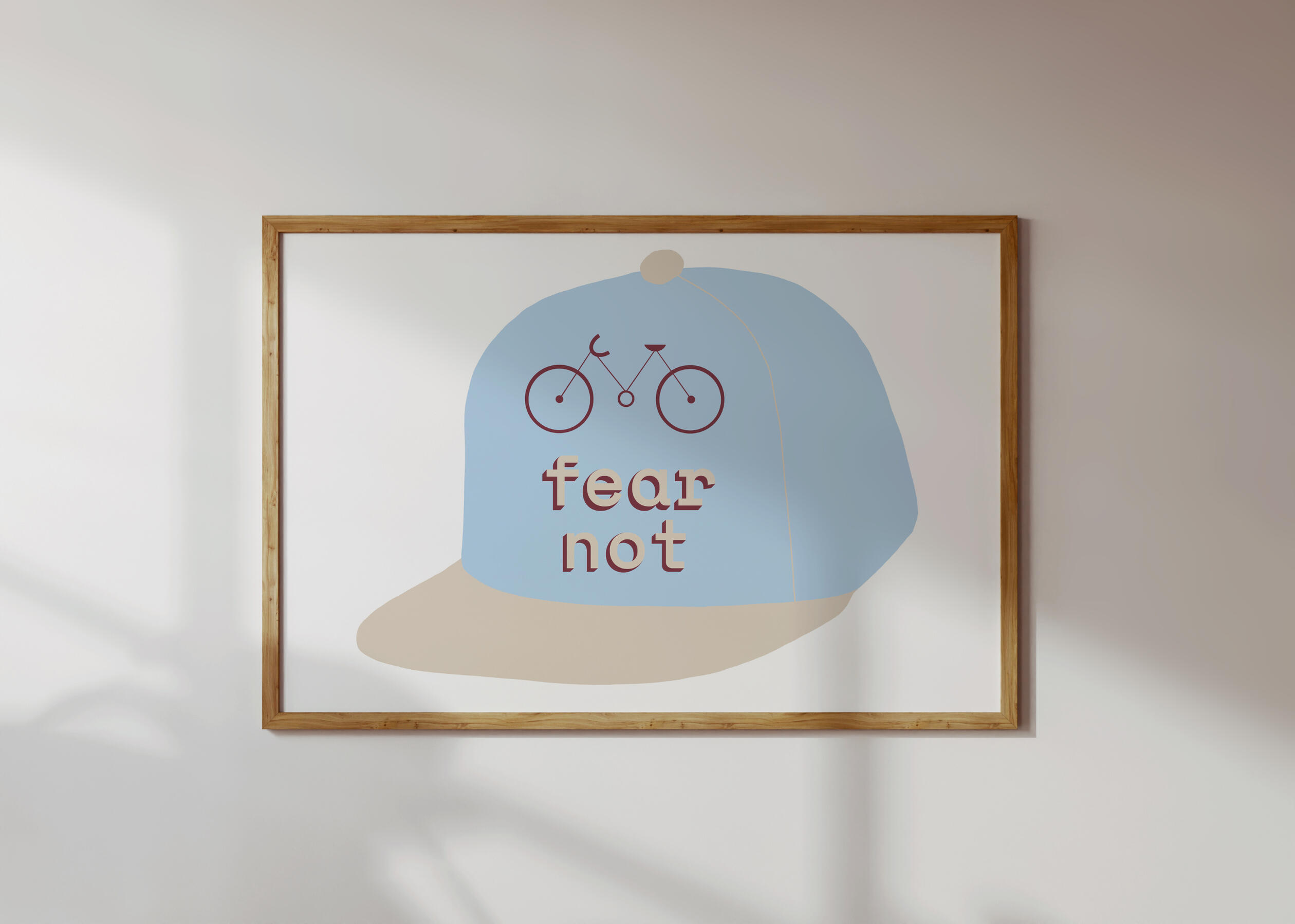 FEAR NOT CAP PRINT